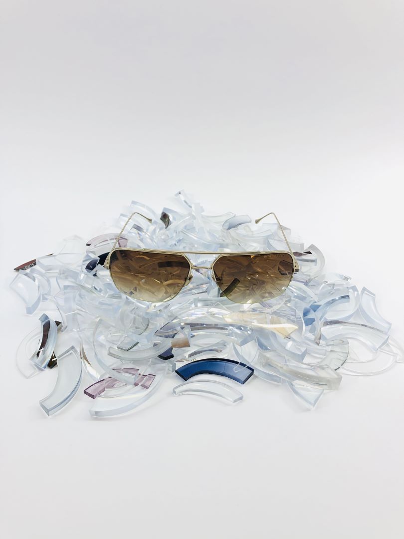 occhiali da solemetallo